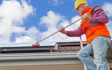 Hingham soft wash roof cleaning